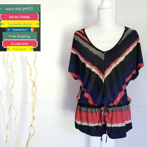 Lavish Tops - Like New! Lavish Tie Waist Blouse